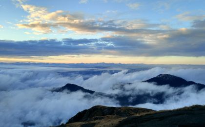 天下無雙勝地 江南第一名山：齊云山云海